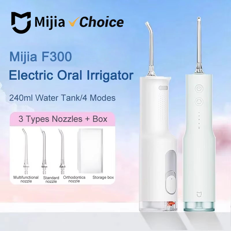Teeth Whitening Mouthwash - Mijia Electric Oral Irrigator F300 Dental