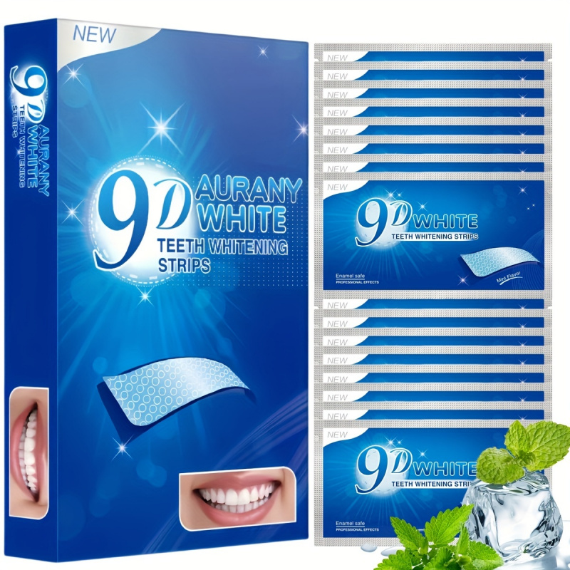 Teeth Whitening Essence - 21 Pairs of 9D Aurany White