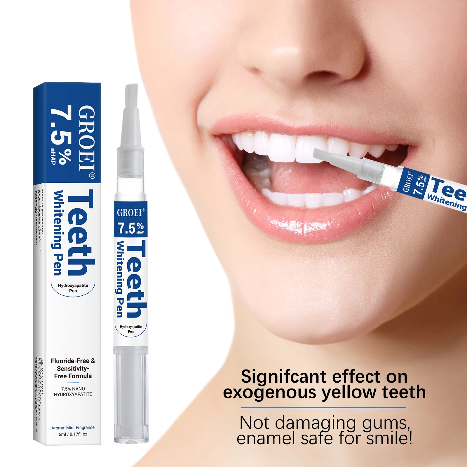 Hydroxyapatite Tooth Whitening - Teeth Whitening Essence recension och pris