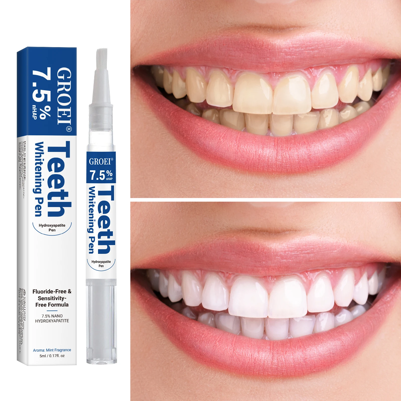 Hydroxyapatite Tooth Whitening - Teeth Whitening Essence recension och pris