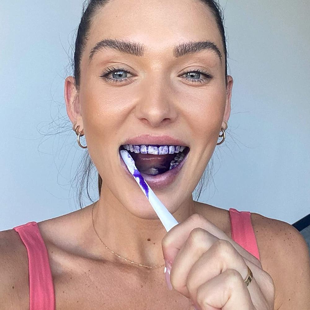 Hismile V34 Brightening Purple - Teeth Whitening Mousse recension och pris