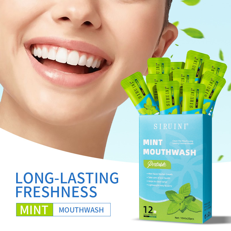 20 PCS Disposable Mouthwash No - Teeth Whitening Mouthwash recension och pris