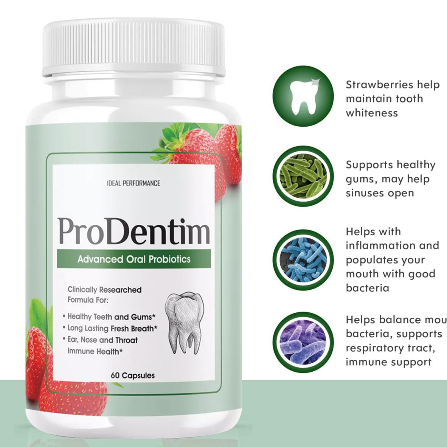 Advanced Oral Probiotics - Fre - Teeth Whitening Gum recension och pris