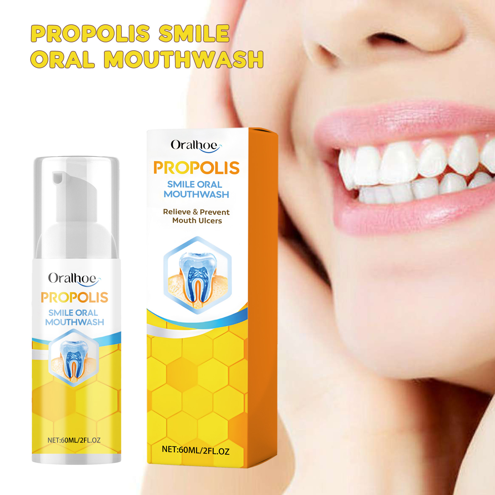 Teeth Whitening Mousse Dental  - Teeth Whitening Mousse recension och pris