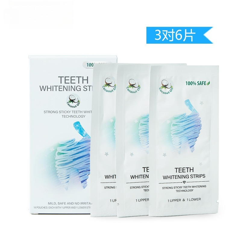 6D beauty patch Coconut oil 6% - Teeth Whitening With Coconut Oil recension och pris