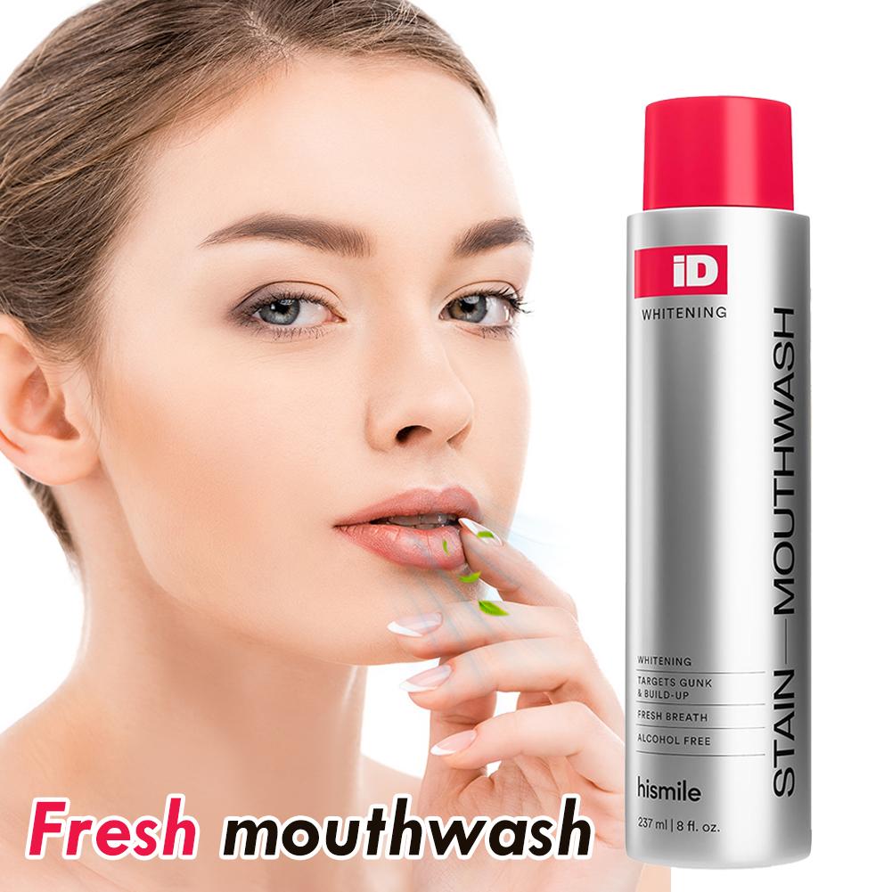 Hismile iD Alcohol Free Mouthw - Teeth Whitening Mouthwash recension och pris