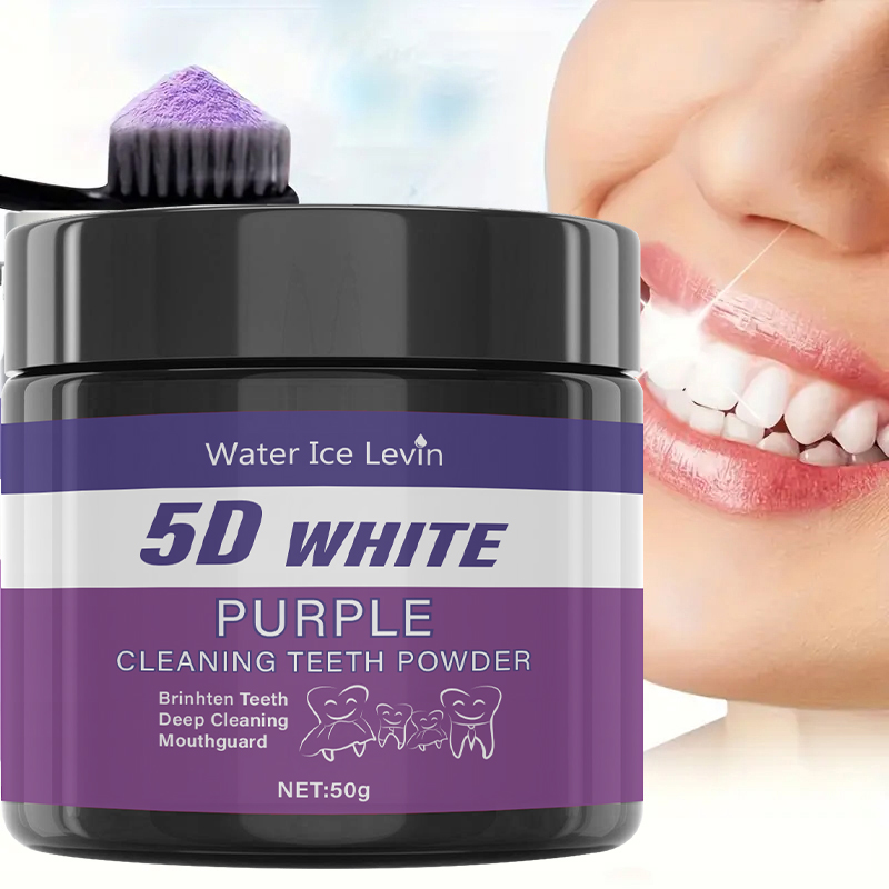 5D White Purple Cleaning Tooth - Teeth Whitening With Baking Soda recension och pris