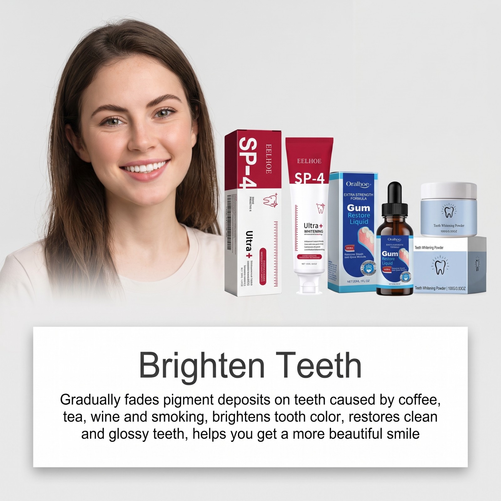 Oral Care Combo Set Whitening  - Teeth Whitening Essence recension och pris