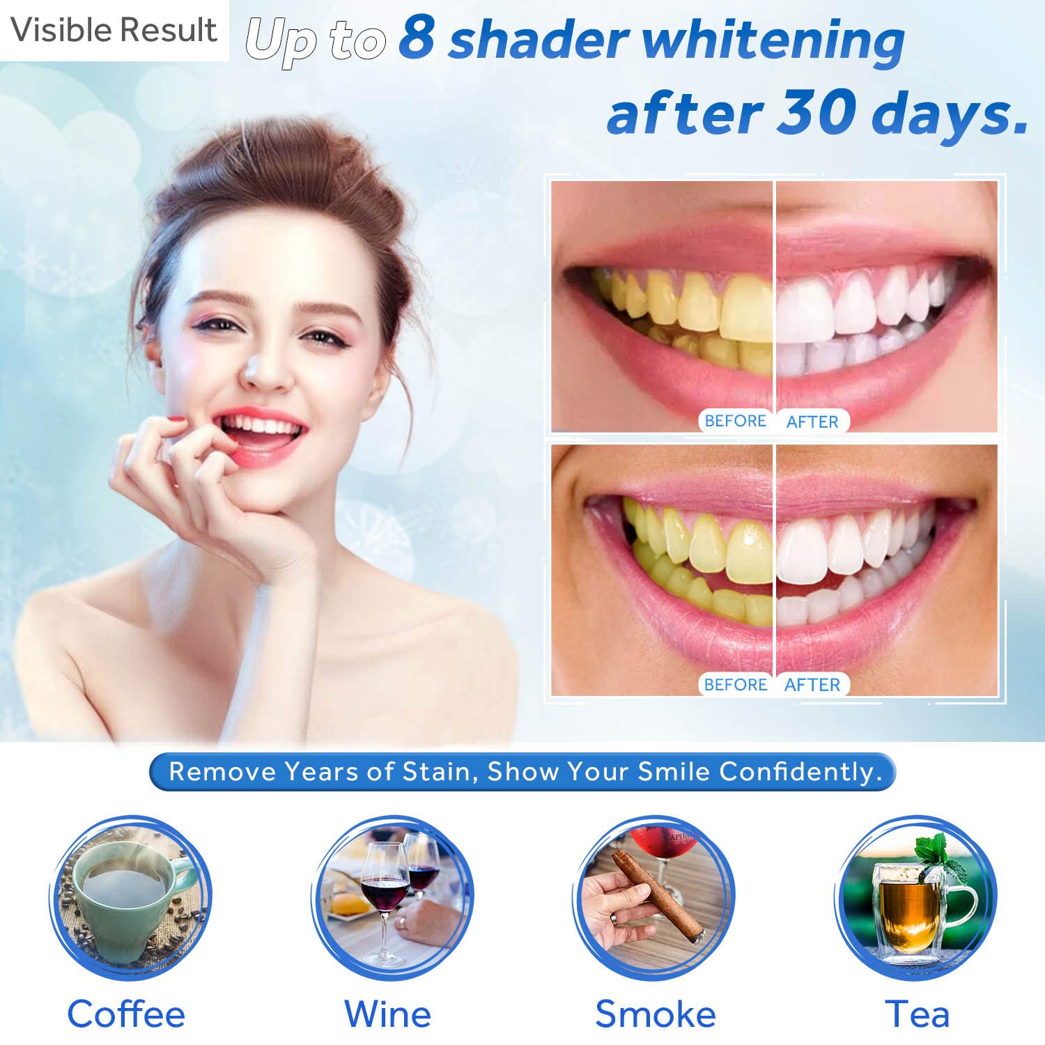 Teeth Whitening Gel Refill Syr - Teeth Whitening Essence recension och pris