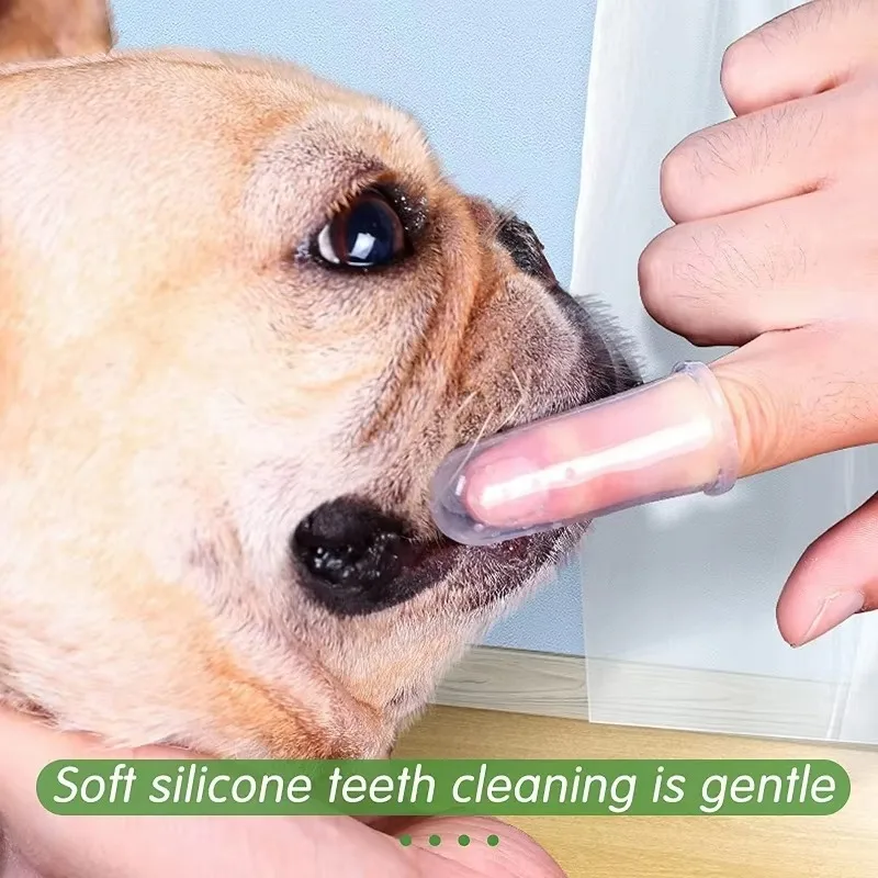Super Soft Pet Finger Toothbru - Teeth Whitening Mouthwash recension och pris