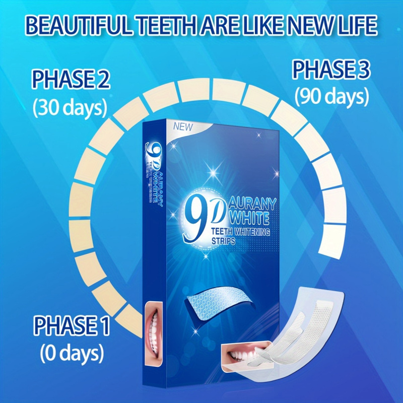 21 Pairs of 9D Aurany White Te - Teeth Whitening Essence recension och pris