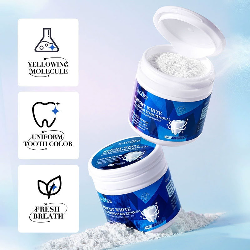 Teeth Whitening Powder Bleachi - Teeth Whitening With Baking Soda recension och pris