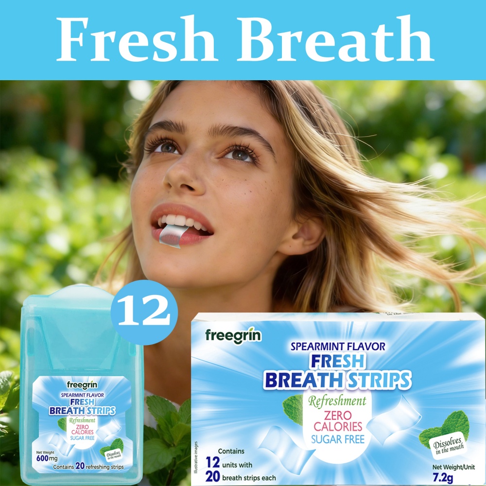 FREEGRIN Spearmint Flavored Fr - Teeth Whitening Fast recension och pris