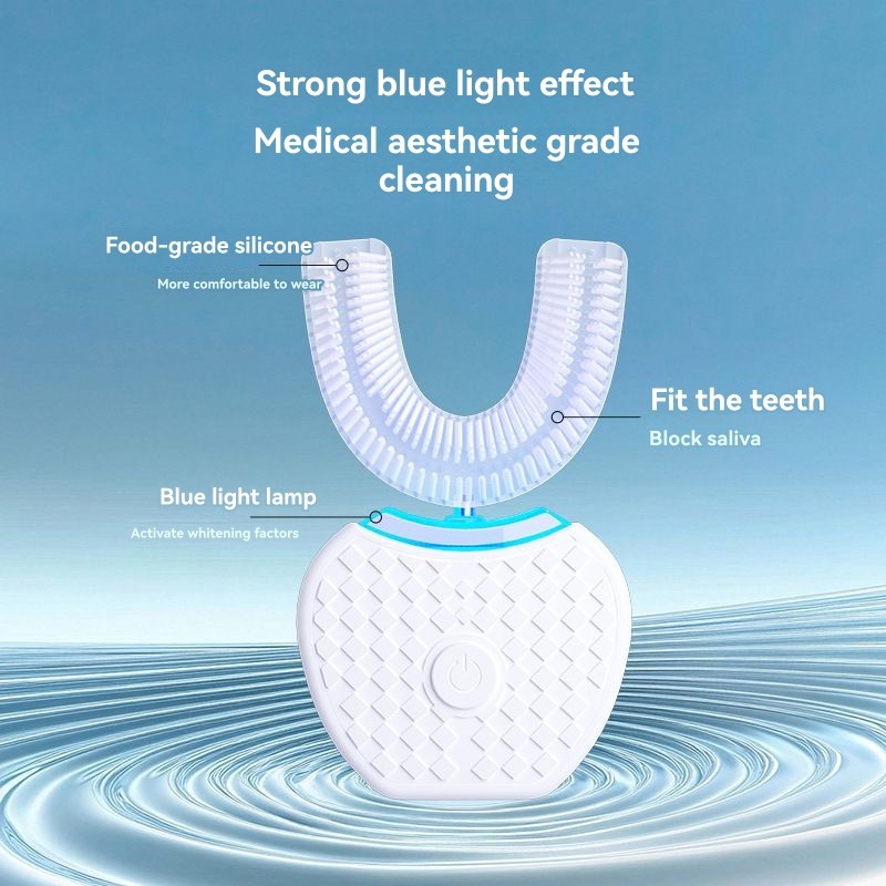 B83B-U-Shaped Electric Toothbr - Teeth Whitening Gum recension och pris
