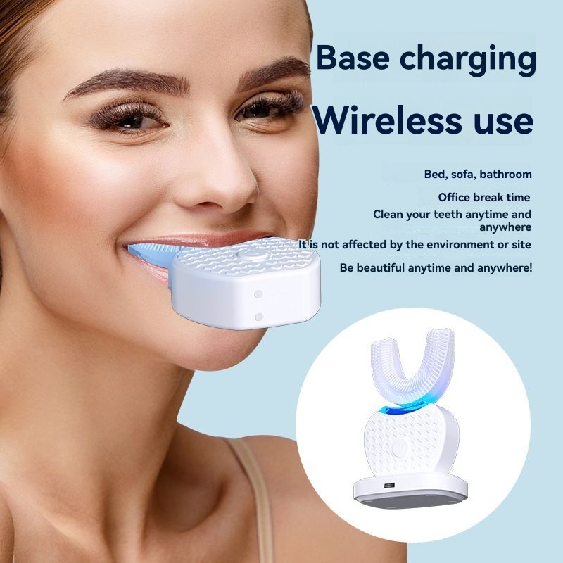 B83B-U-Shaped Electric Toothbr - Teeth Whitening Gum recension och pris