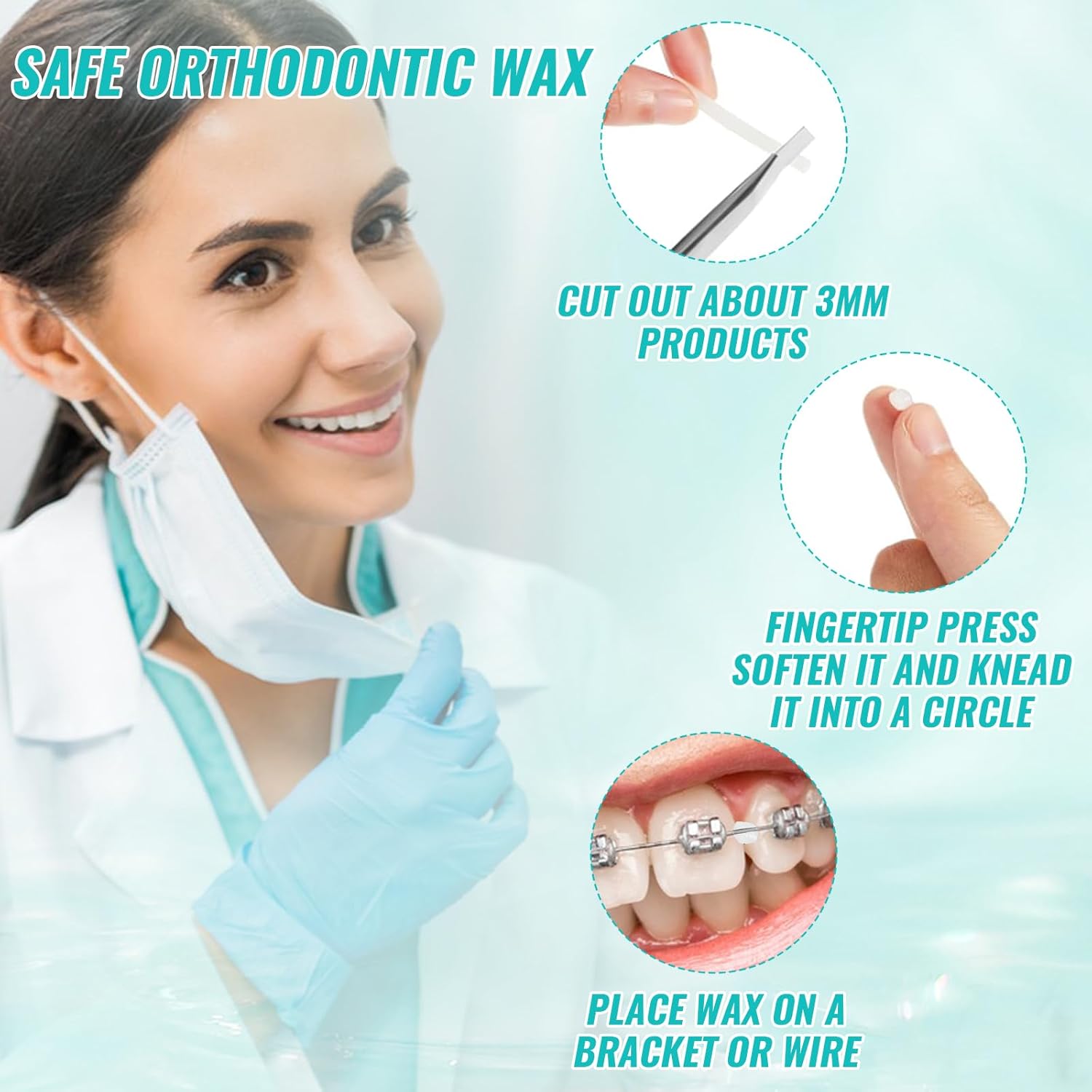 10box Dental Orthodontic Relie - Teeth Whitening Gum recension och pris
