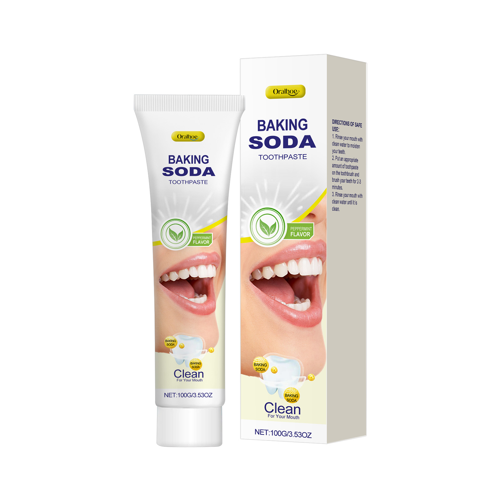 Baking Soda Toothpaste Deep Cl - Teeth Whitening With Baking Soda recension och pris