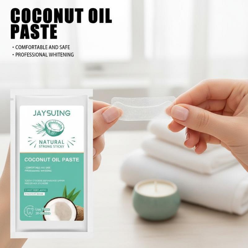 Coconut Oil Whitening Strips - - Teeth Whitening With Coconut Oil recension och pris