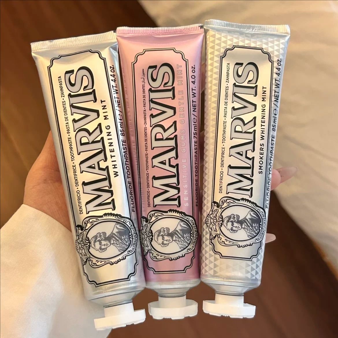Marvis Mint Toothpaste Premium - Teeth Whitening Gum recension och pris