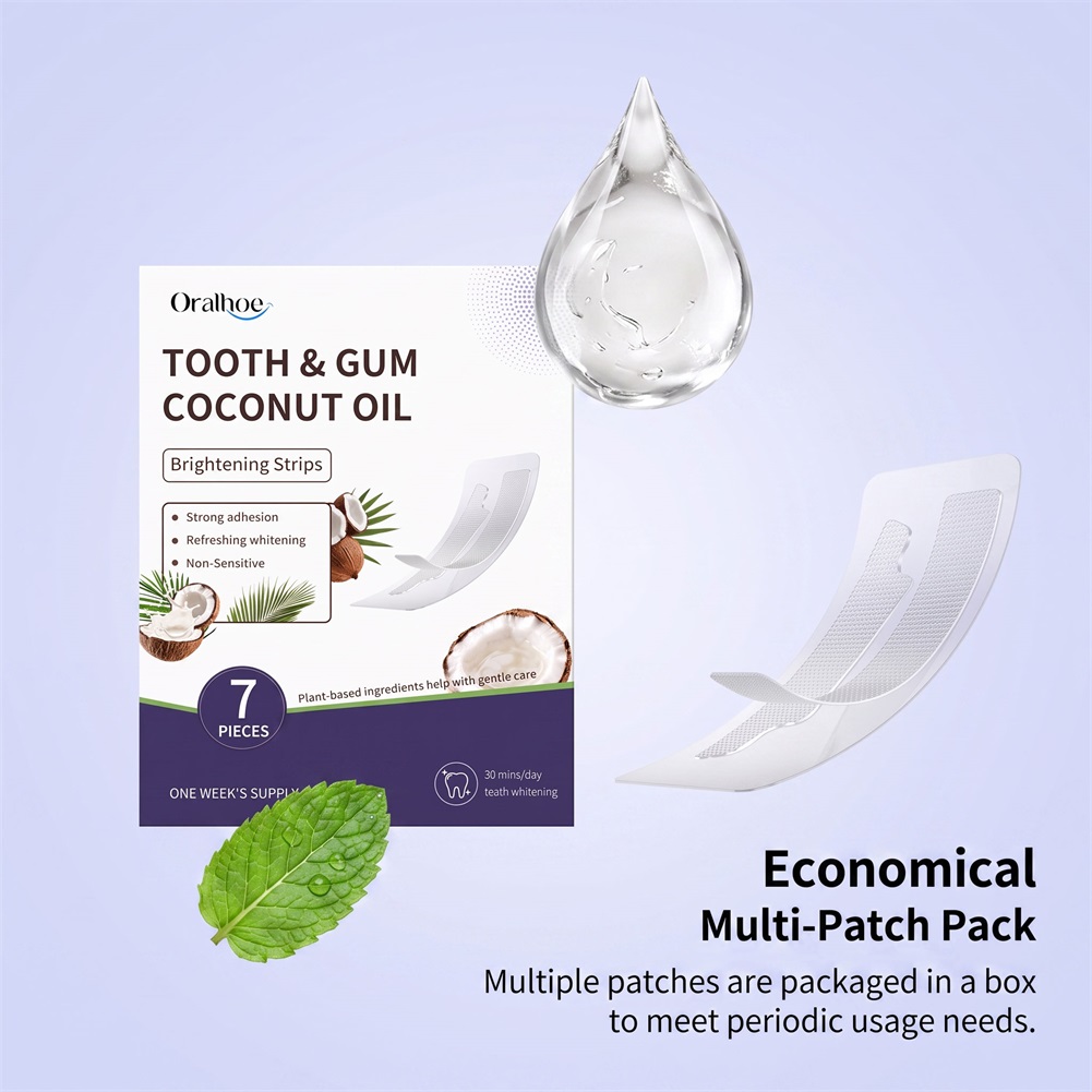 7pcs Tooth Gums Coconuts Oil B - Teeth Whitening With Coconut Oil recension och pris