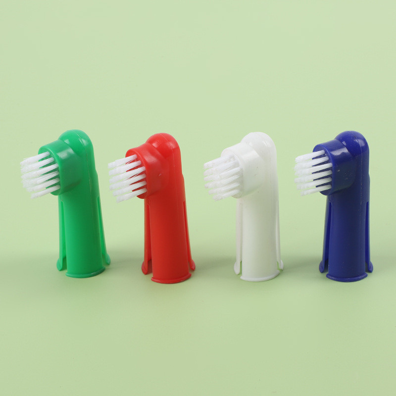 Soft Pet Finger Dog Toothbrush - Teeth Whitening Mouthwash recension och pris