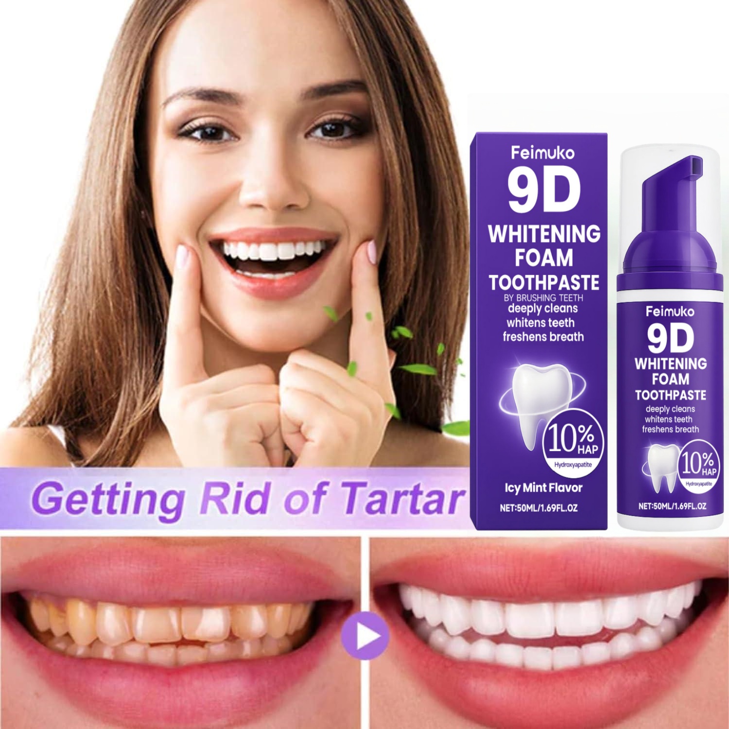 Whitening Teeth Mousse Teeth R - Teeth Whitening Mousse recension och pris