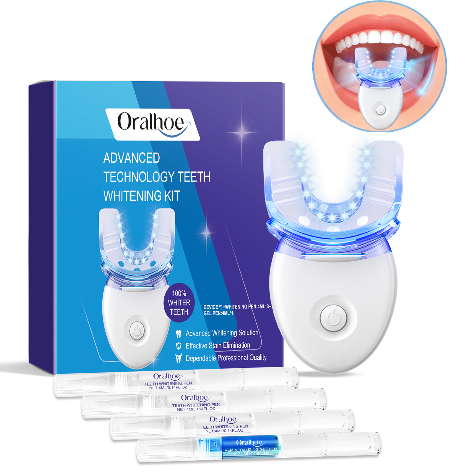 Professional Teeth Whitening L - Teeth Whitening Gum recension och pris