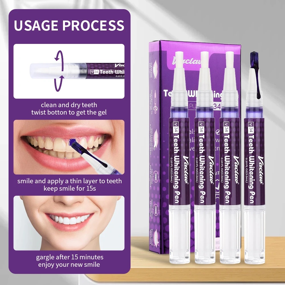 Vaclav V34 Purple teeth whiten - Teeth Whitening Fast recension och pris