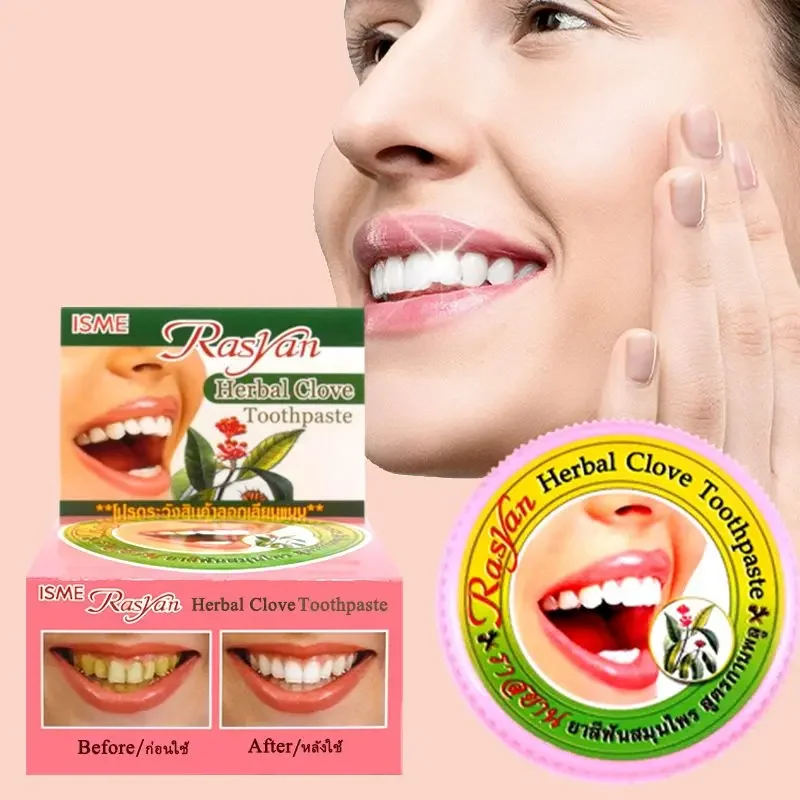 Thai Clove/coconut Tooth Powde - Teeth Whitening Essence recension och pris
