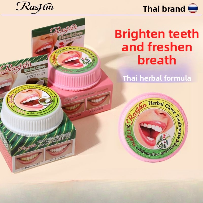 Thai Clove/coconut Tooth Powde - Teeth Whitening Essence recension och pris